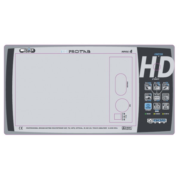 Etichetta frontale HD PROTAB New