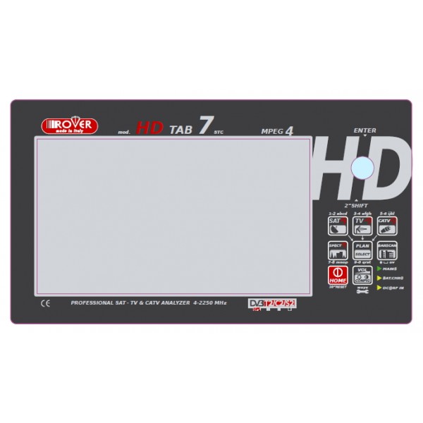 Etichetta frontale HD TAB 7 STC
