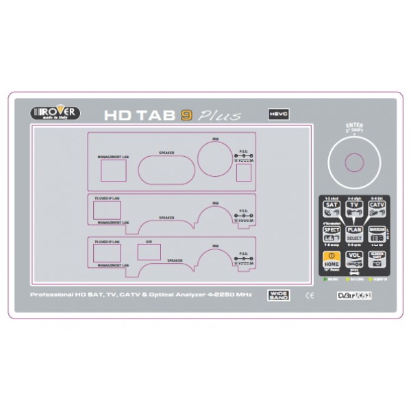 Front label for HD TAB 9 Plus