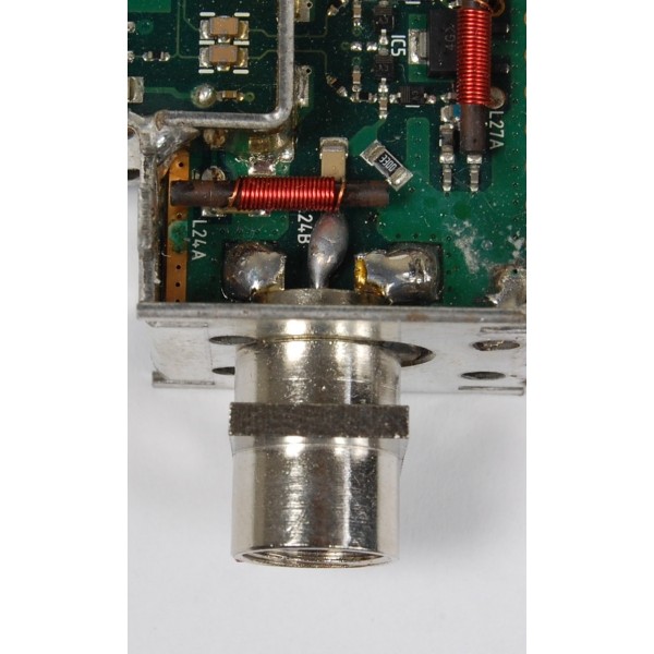 90° RF-input connector CNN-F-0122-TEF